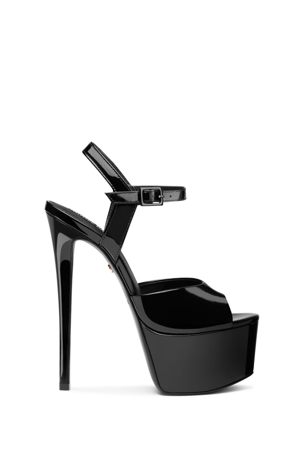 PUFFY | PATENT BLACK
