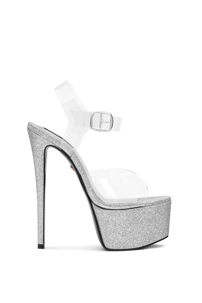SPRING | SILVER GLITTER/CLEAR